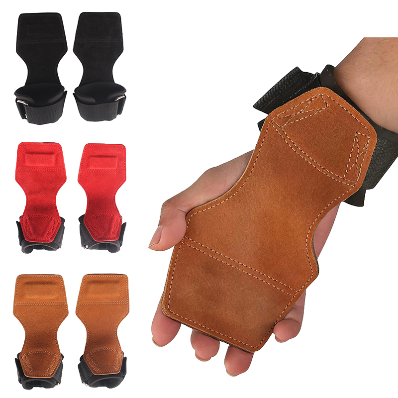 Gear For Crossfit - Толстые кожаные перчатки для тяжелой атлетики,