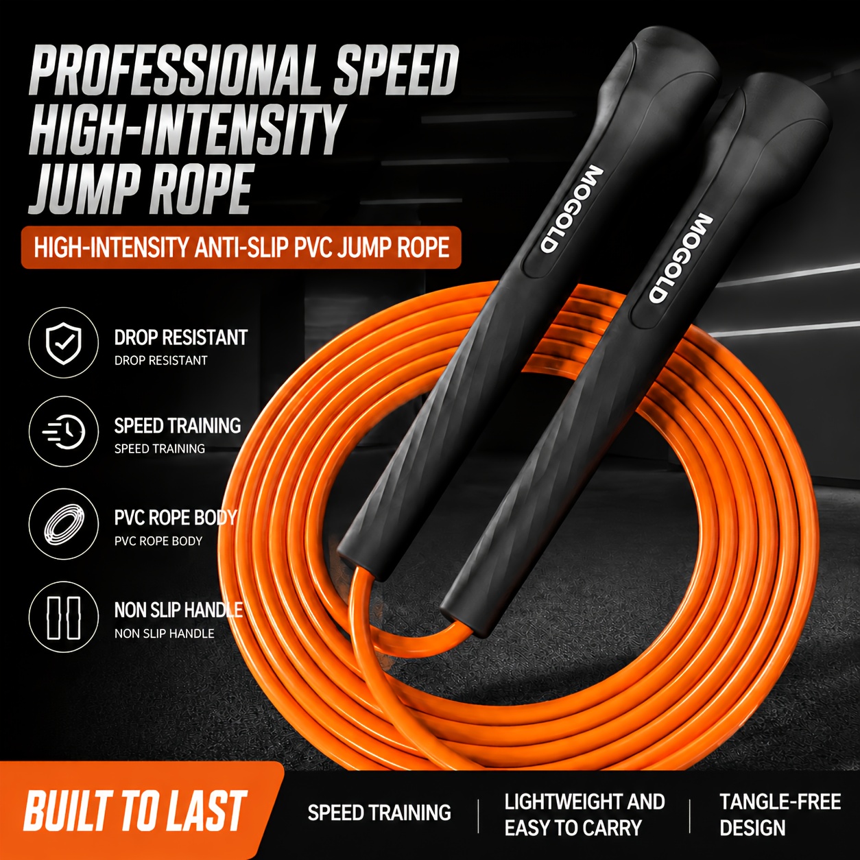 Профессиональная скакалка для  – обзор и цена Skipping Rope Pvc