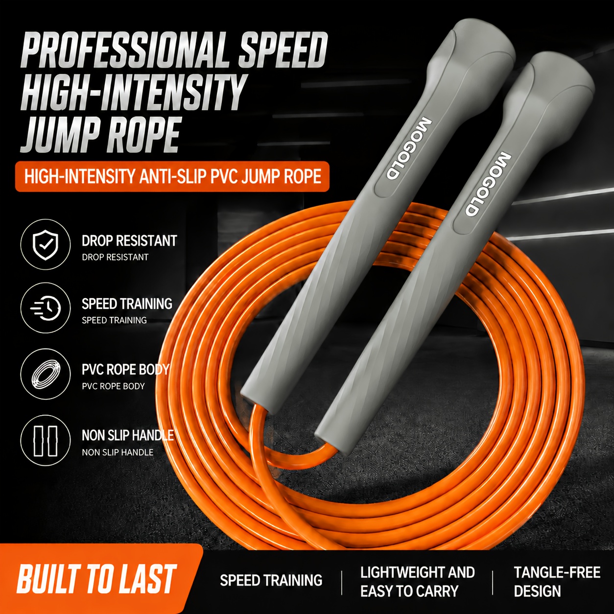 Профессиональная скакалка для  – обзор и цена Skipping Rope Pvc