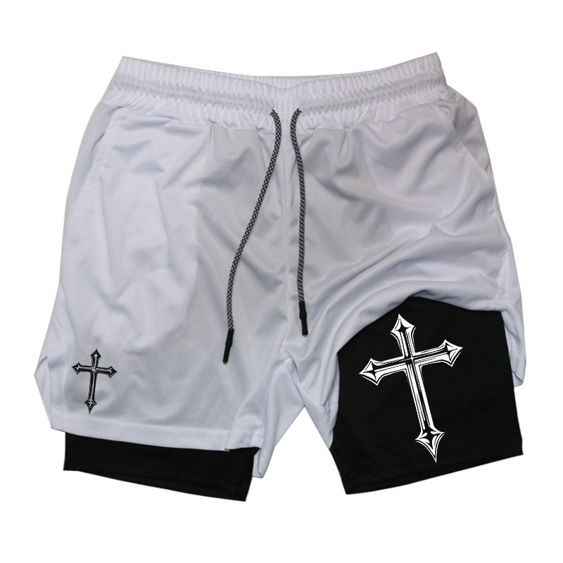 Мужские спортивные шорты 2-в-1 – обзор и цена Crossfit Gym Gear