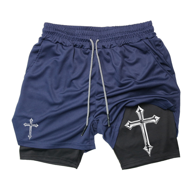 Мужские спортивные шорты 2-в-1 – обзор и цена Crossfit Gym Gear