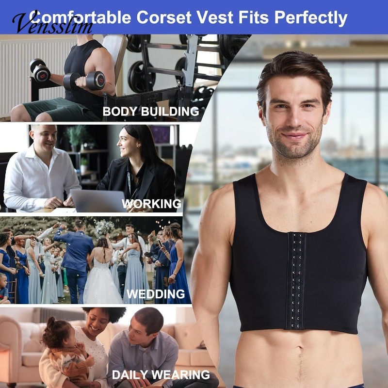 Мужской компрессионный корсет  – обзор и цена Crossfit Weight Vest