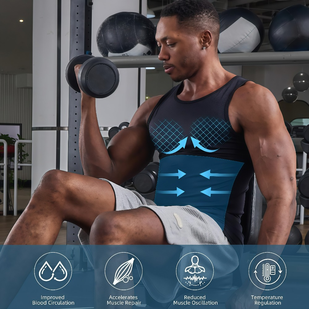 Мужская компрессионная майка-у – обзор и цена Crossfit Weight Vest